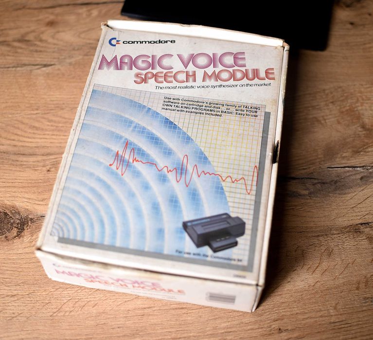 Commodore 64 Magic Voice Speech Module OVP