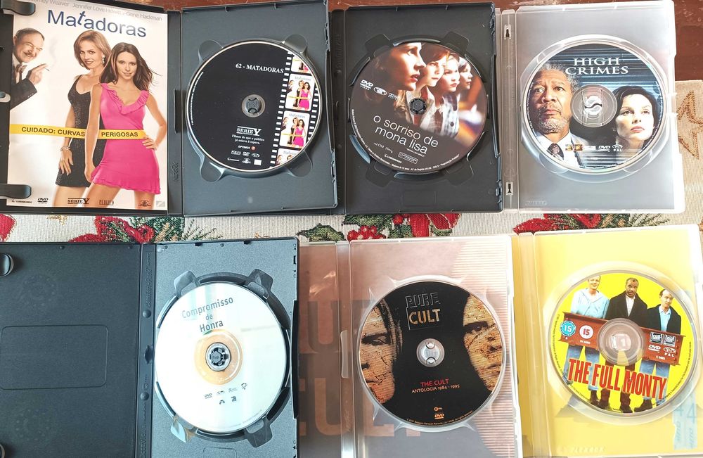 DVDs Originais em muito bom estado