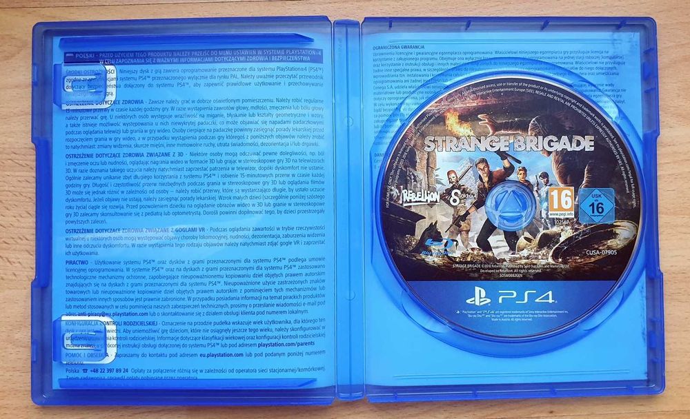 Strange Brigade na PlayStation 4 PS4 PL