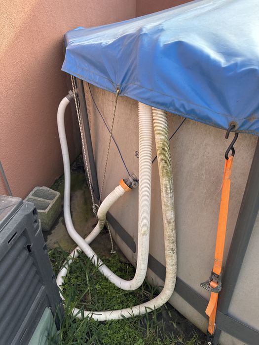 Piscina Desmontavel Bestway 4,57x4,57 com filtro areia de vidro