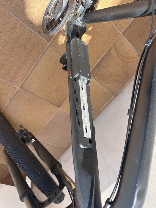 bicicleta elétrica de montanha (Wayscral Anyway E200) bateria avariada