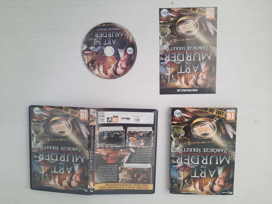 Zestaw 7 gier PC CD-ROM PC-DVD
