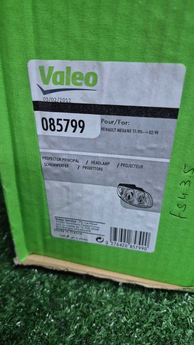 Otica Farol Renault Megane I 1995 a 1999 Valeo 085799 NOVO