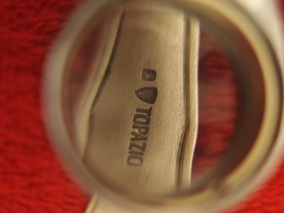 Prata - colher de prata Topazio 17.27g