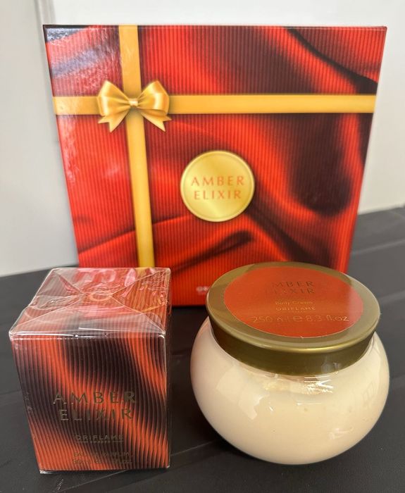 Perfume + Creme Corporal Amber Elixir