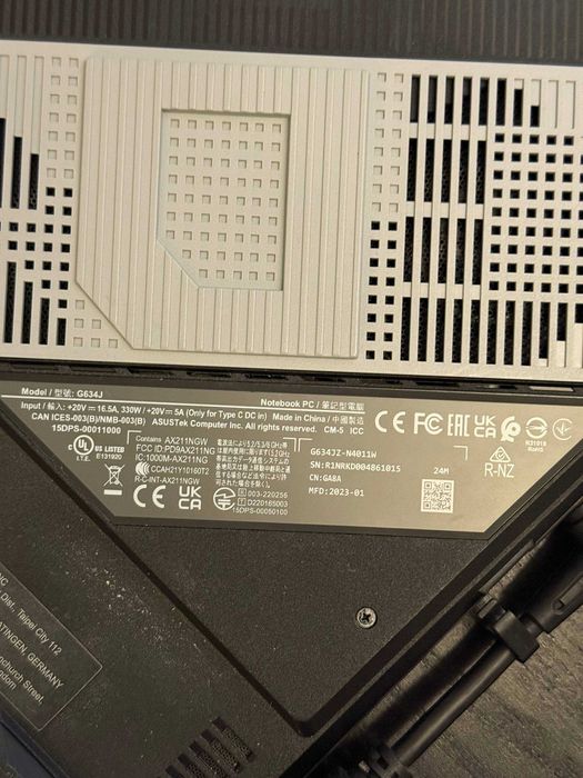 ASUS ROG Strix SCAR 16 | i9-13980HX | RTX 4080 | 240Hz G634JZ-N4011