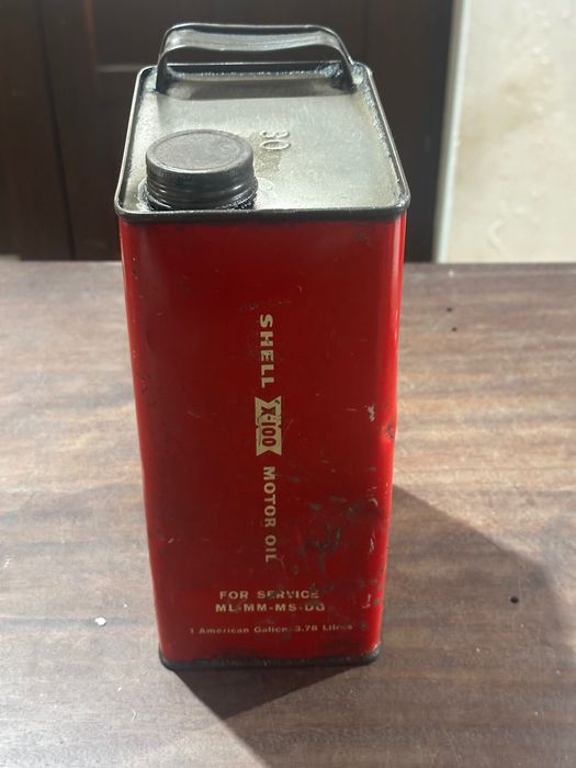 Lata óleo shell x-100
