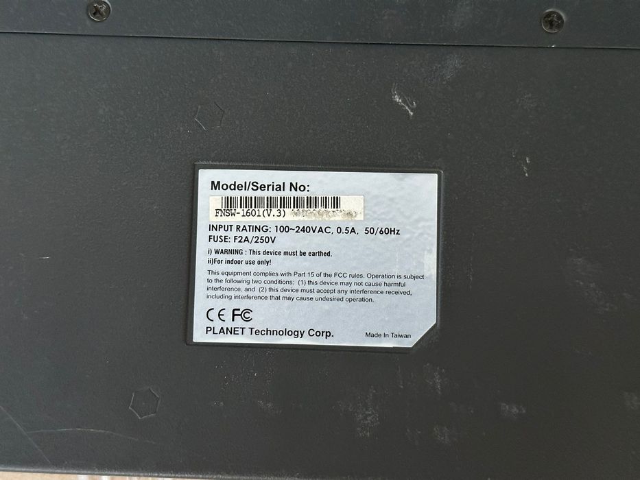 Коммутатор Planet FNSW-1601