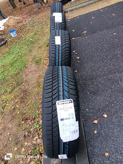 NOWE alufelgi vw seat 6jx16 ET43 5x112 z oponami zimowymi 225\60r16