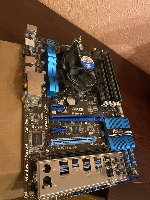 Комплект ПК Intel i5-3470 + 12GB DDR3 + ASUS P8H67