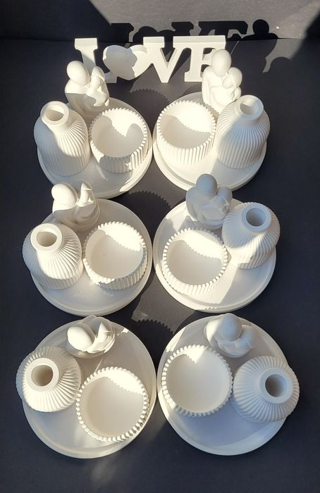 Zestaw gipsowy Para zakochanych