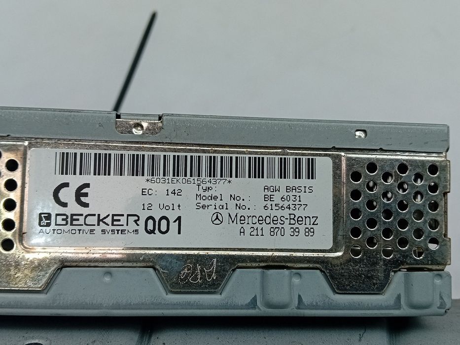 Rádio / auto-rádio MERCEDES-BENZ CLS (C219)