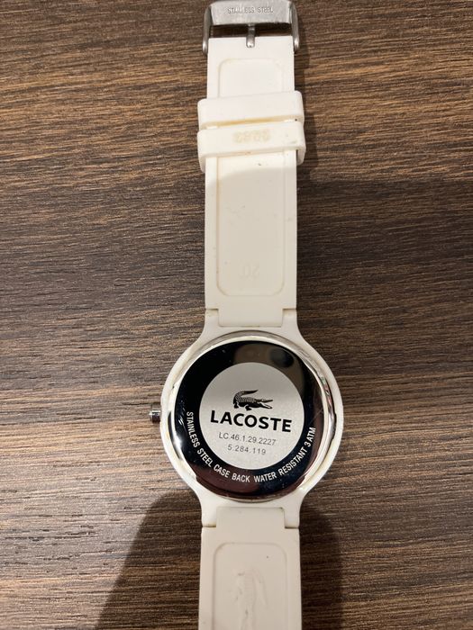 Zegarek Lacoste zielono biały