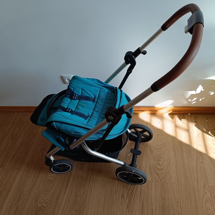 Carrinho de Bebé Cybex Eezy S Twist+ 2 – Azul/Turquesa