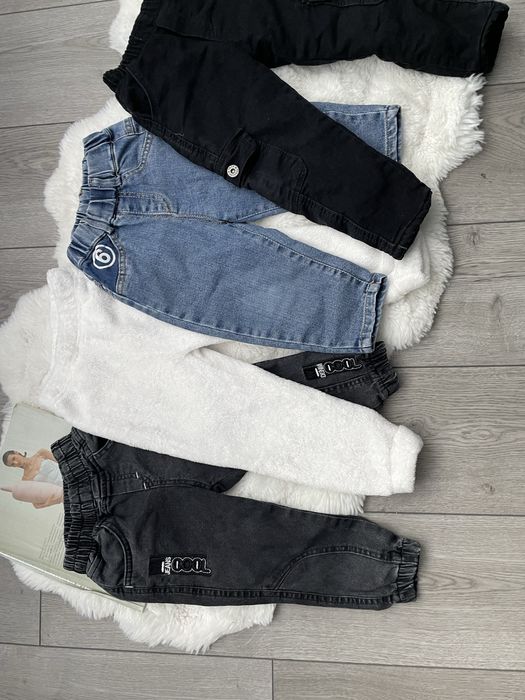 лот джинсів для хлопчика 92