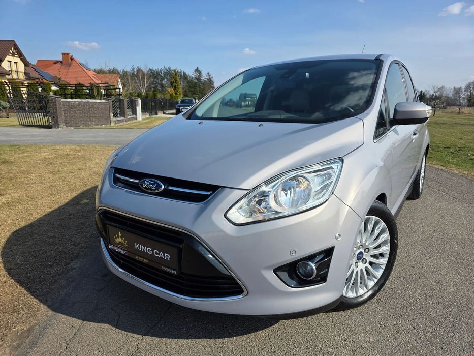 Ford C-MAX TITANIUM, Sony, kamera parkowania, czujniki 360, bezwypadkowy
