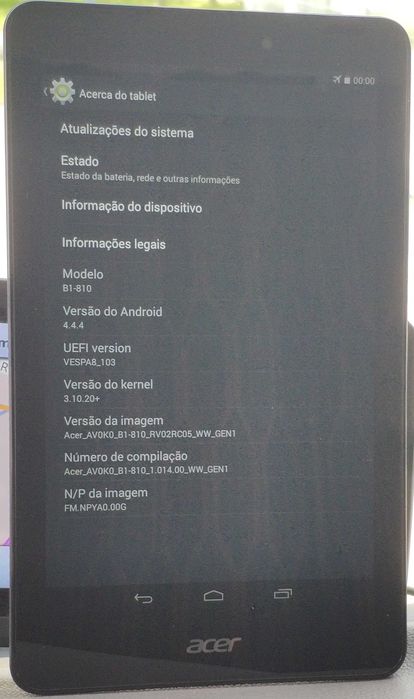 Tablet 8'' em muito bom estado!!!