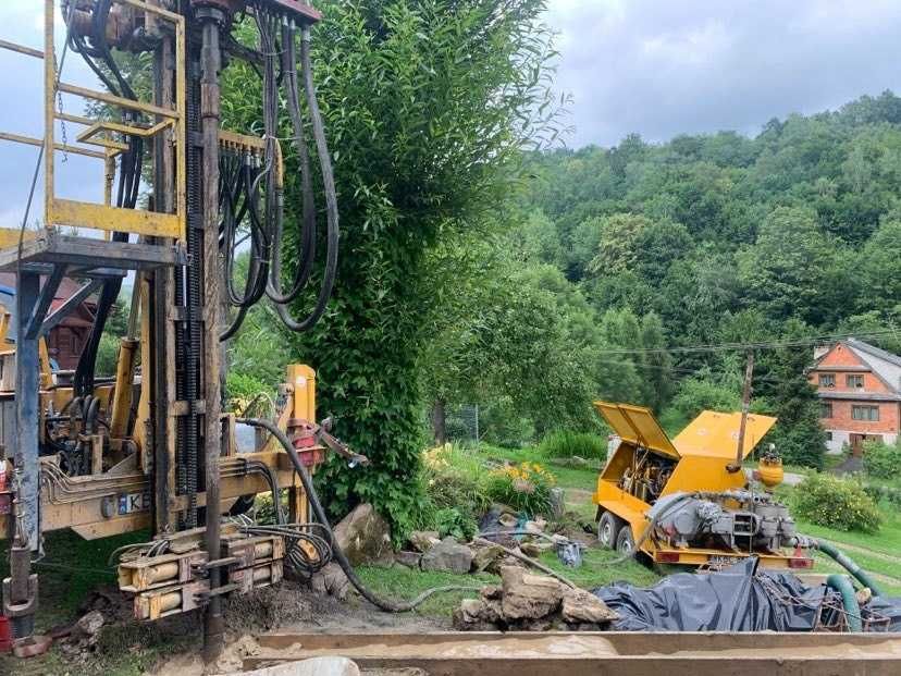 Wiercenie studni głębinowych, odwierty pompy ciepła - Hydro Karpaty
