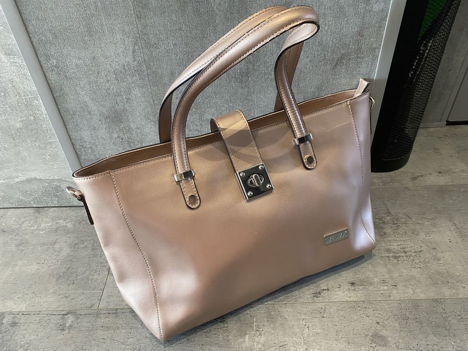 Torebka Venezia skora naturalna