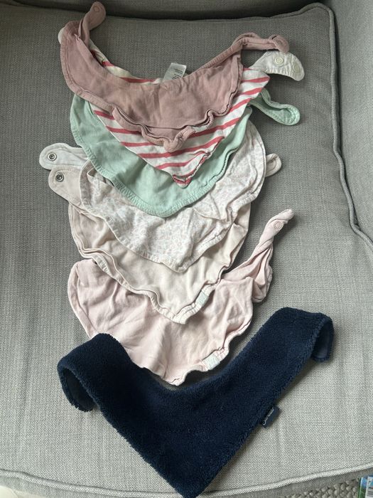 Trójkątny śliniak 5 szt hm i sterntaler