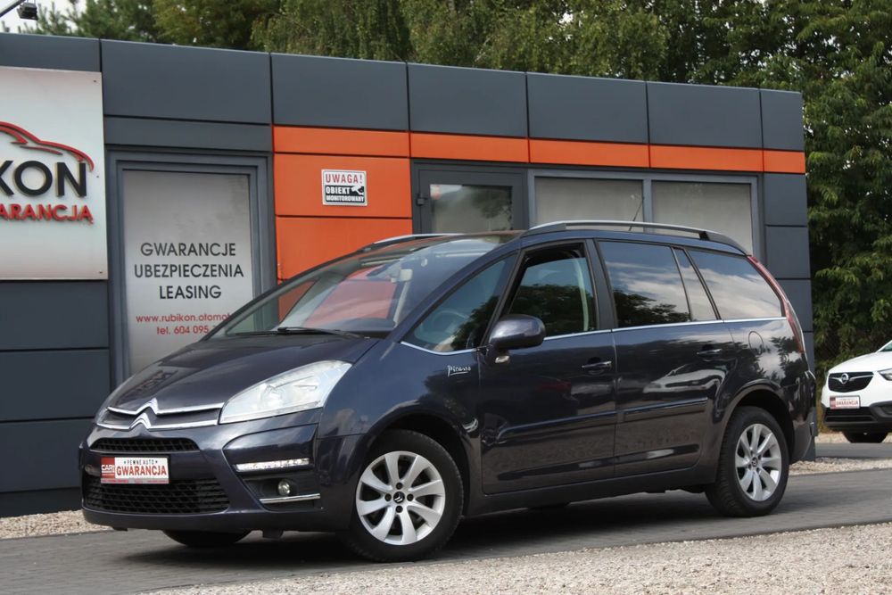 Citroën C4 Grand Picasso Sprowadzony,Zarejestrowany,Benzyna,7-Osobowy,LED,Panorama