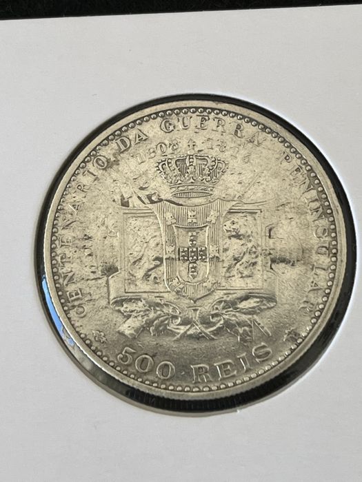 500 Reis 1910 - Guerra Peninsular