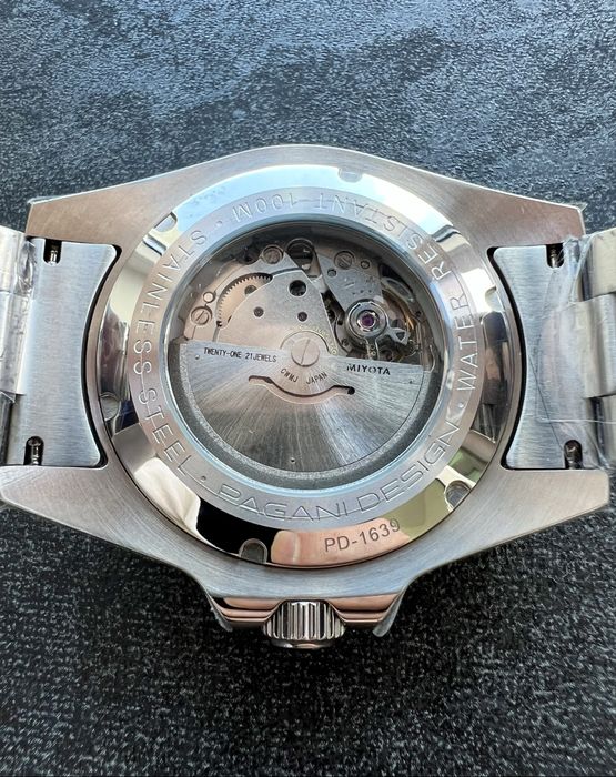 Pagani Design PD-1639 Sapphire Automatic Miyota 8215 чоловічий механічний годинник | часы мужские механические