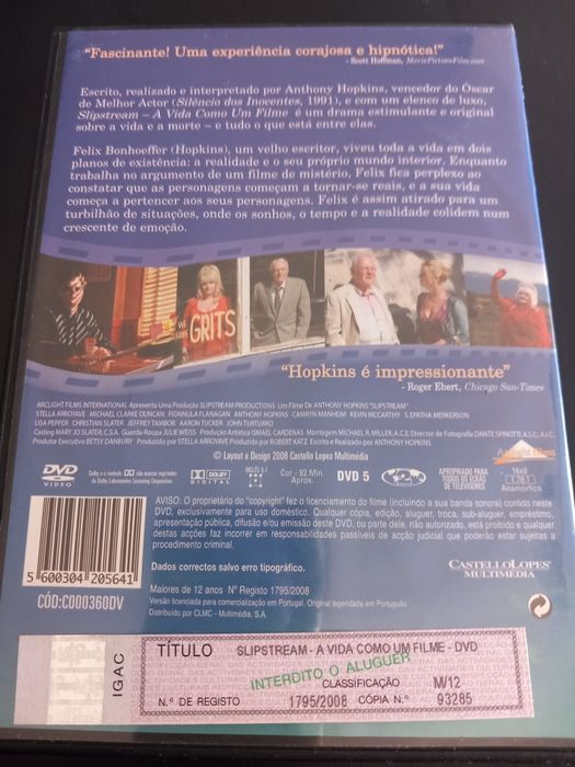 SLIPSTREAM - A Bida Como Um Filme - DVD