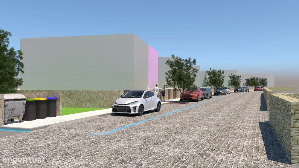 Lote para construção de moradia de três frentes, Vilar de Figos, Lote4