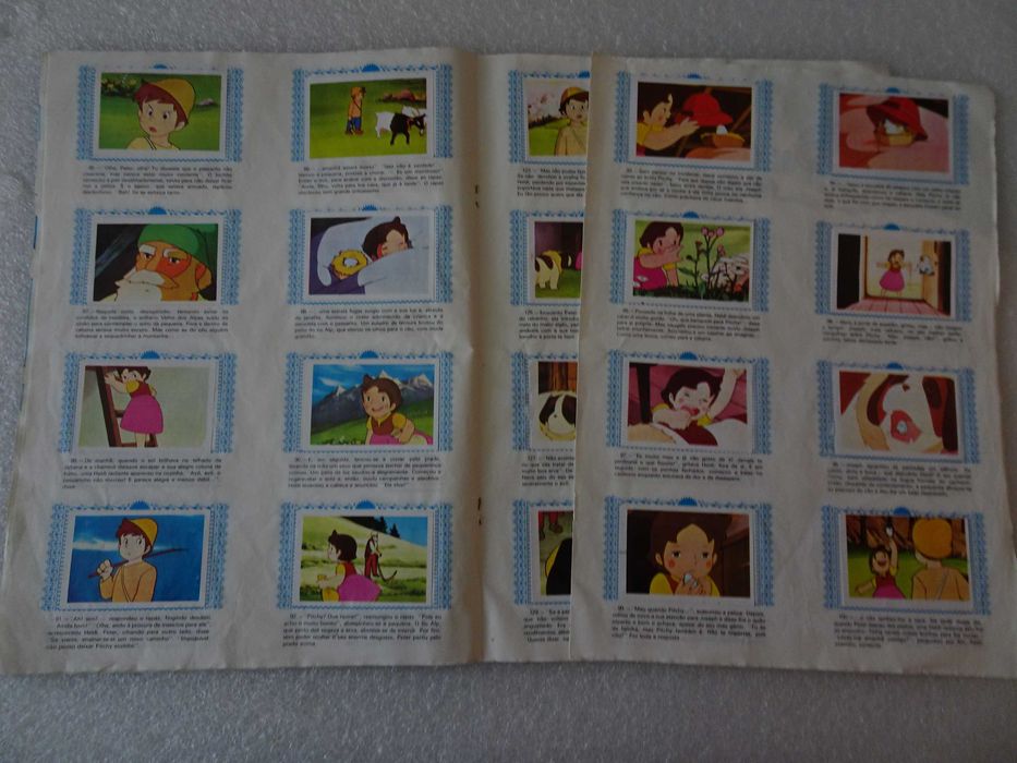 Caderneta de cromos completa Heidi (Disvenda)