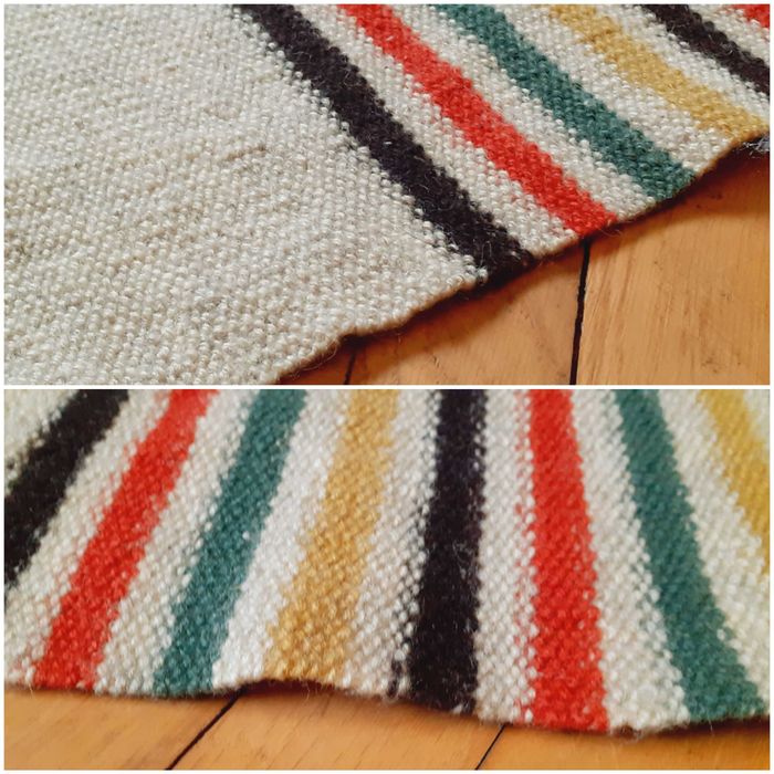 Kilim chodniczek wełniany w paseczki