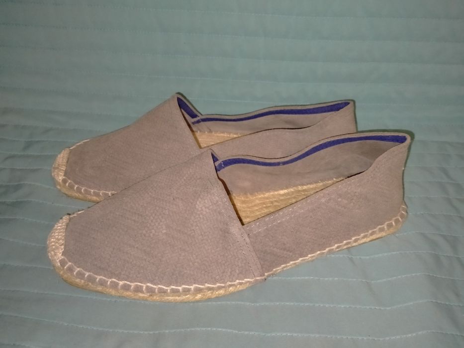 Buty męskie MANGO espadryle r.45 skóra