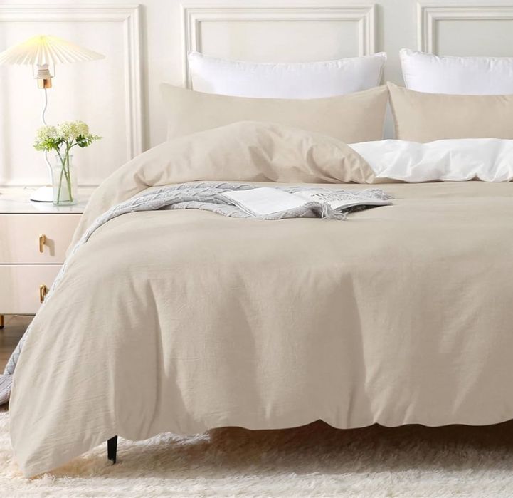 MILDLY Poszwa na kołdrę 140x200  z 1 poszewką na poduszkę 65x65 cm