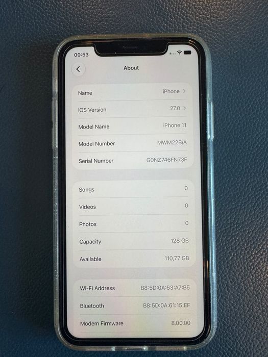 IPhone 11 branco 128G