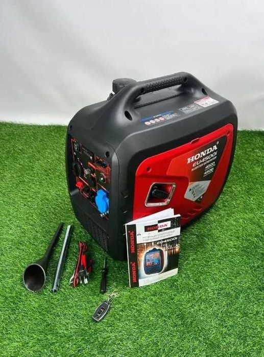 Інверторний генератор Honda EU4500i 4.5 кВт електростартер тиха робота