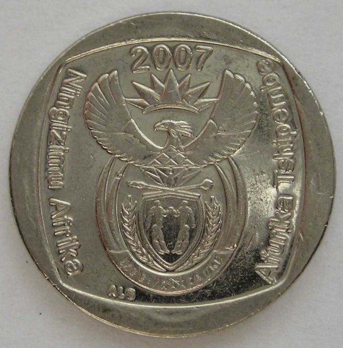 RPA Afryka Południowa 1 rand 2007