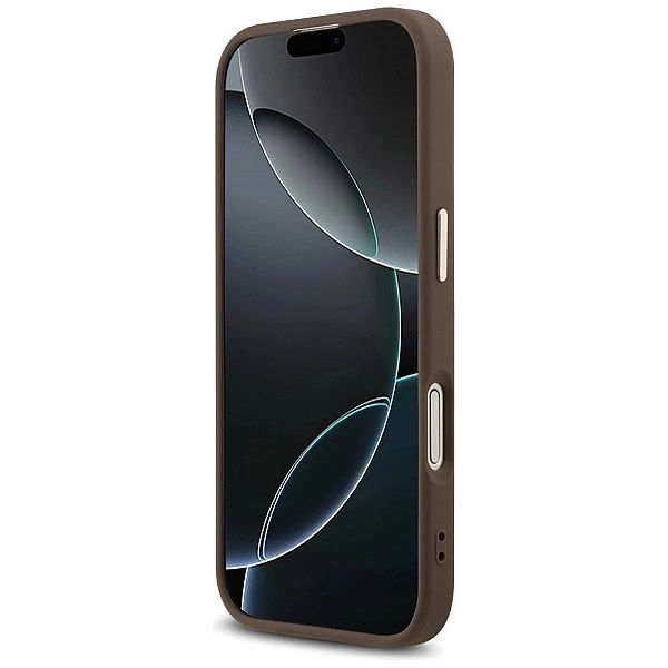 Etui Guess 4G Big 4G Classic Logo na iPhone 17 - brązowo-złote