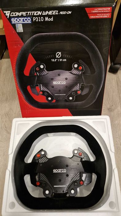 Thrustmaster T818 +F1OpenWheel+SparcoP310+Pedais+QuickRelease+Apoio