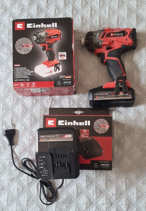 Aparafusadora de impacto sem fios 18V TE-CI 18/160 Einhell
