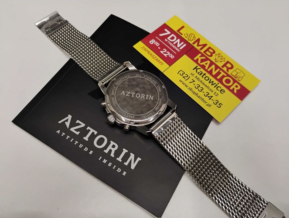 [5325/25] Zegarek Męski Aztorin Sport A065.G317 Komplet!