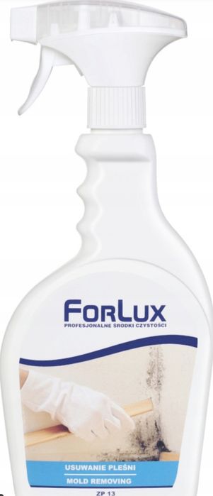 usuwania zabrudzeń pochodzenia pleśniowego. Posiada silne właściwości