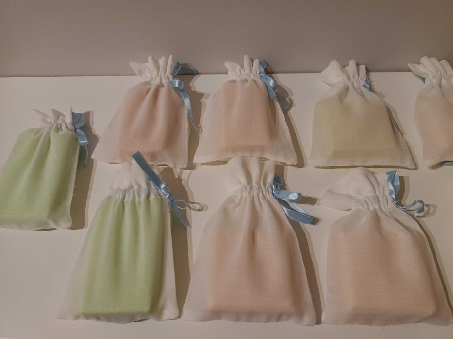 Saquinhos com sabonetes de cheiro