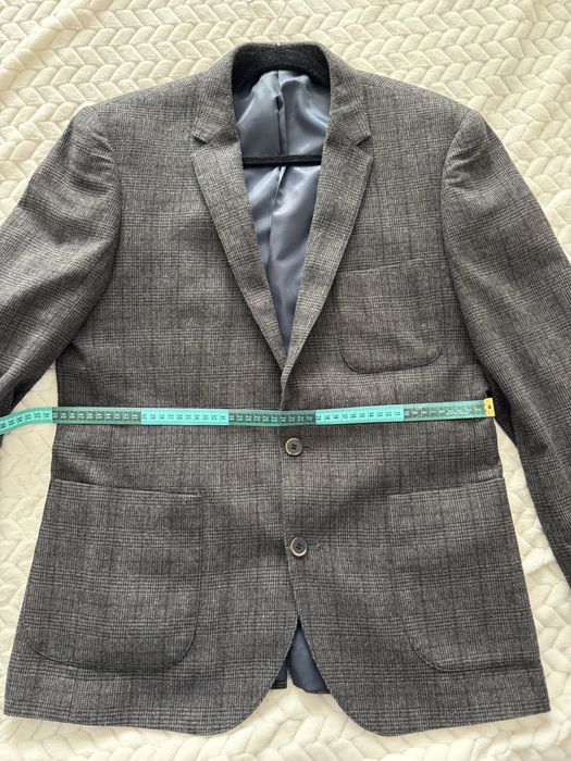 Піджак jeff banks 24:7 slim fit, розмір l жакет пиджак