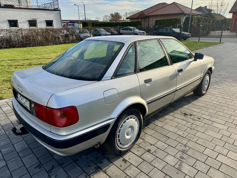 Audi 80 B4 1.8 LPG 1991r. Szyberdach, Hak