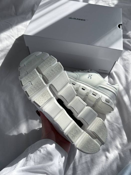 New On Running Cloud 6 All White 3MF10071200