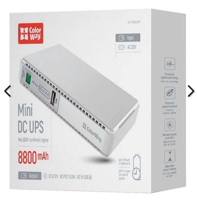 Пристрій безперервного живлення для роутера