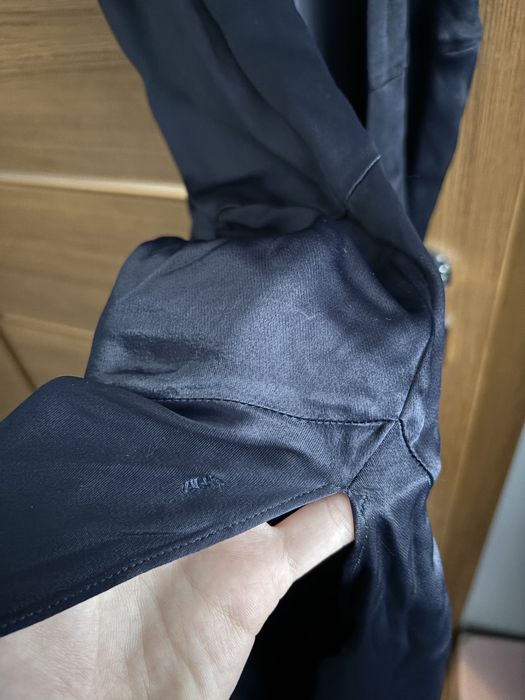 niebieska suknia massimo dutti studio