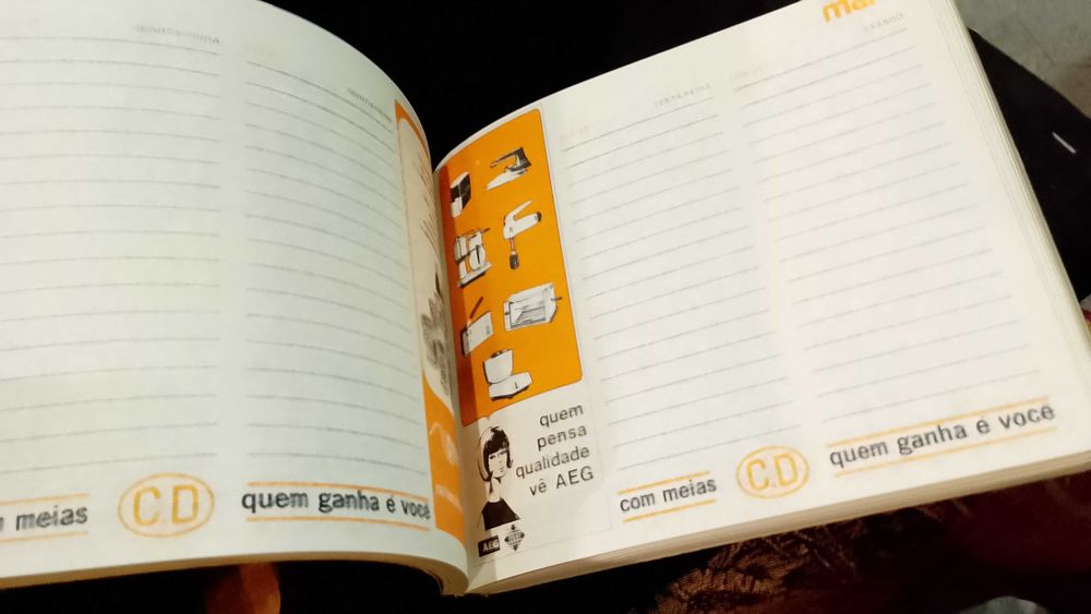 Agenda antiga - ELA - 1980