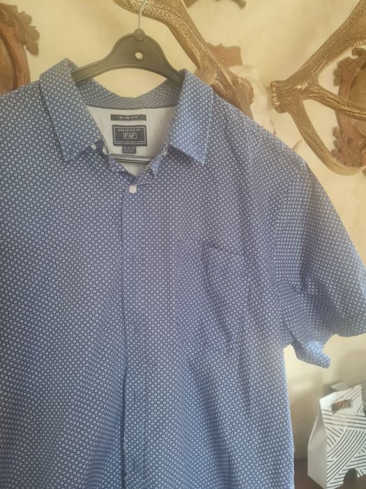 Koszula męska z krótkim rękawem