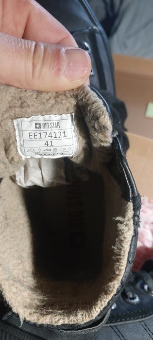 Buty ocieplane Big Star na chłodne dni
